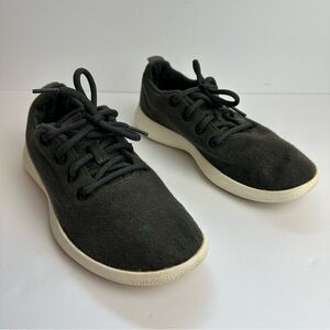 Allbirds Tree Runners Shoes Women's Size 9 Sneakers Olive Green White